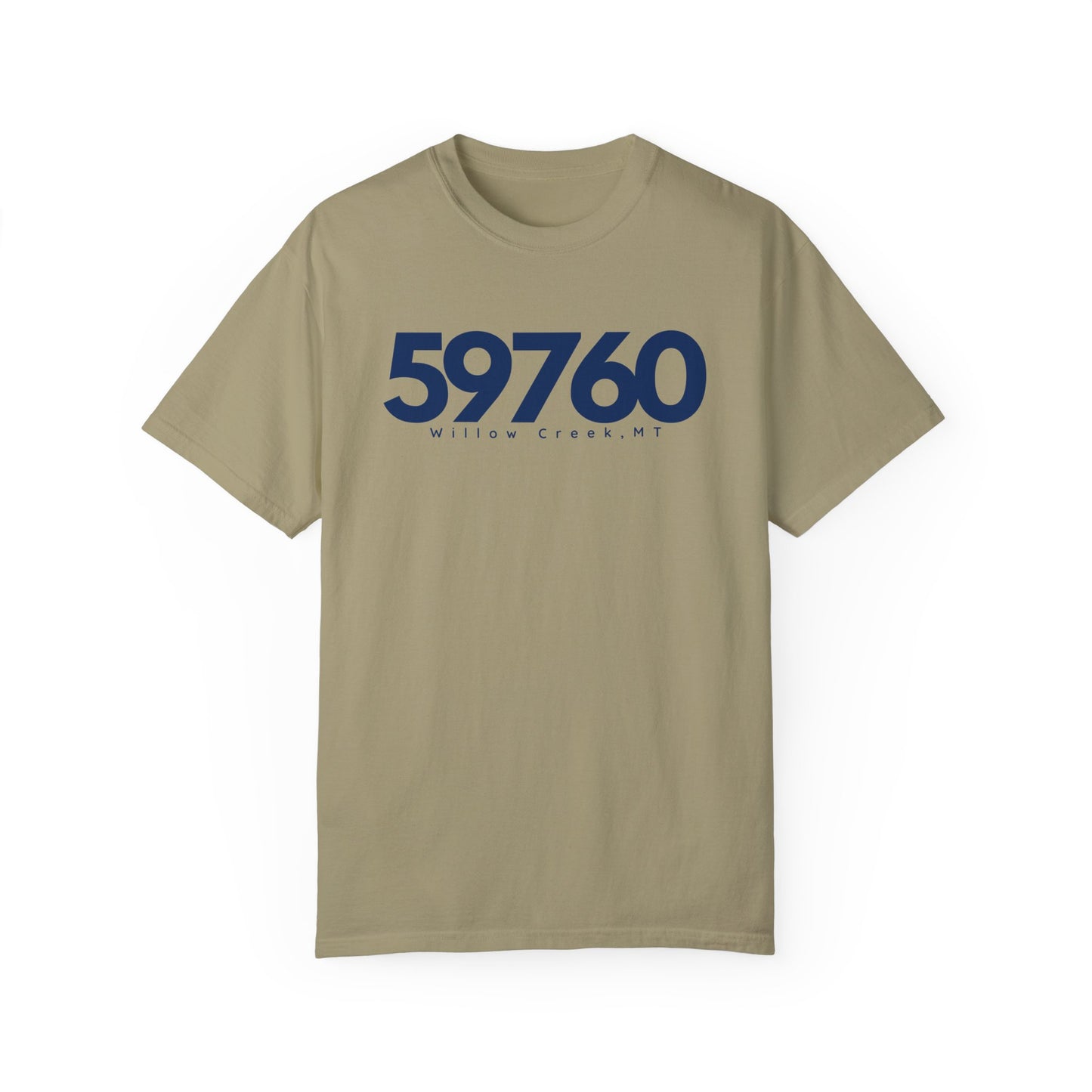 Willow Creek, MT Zipcode Tee (Navy)