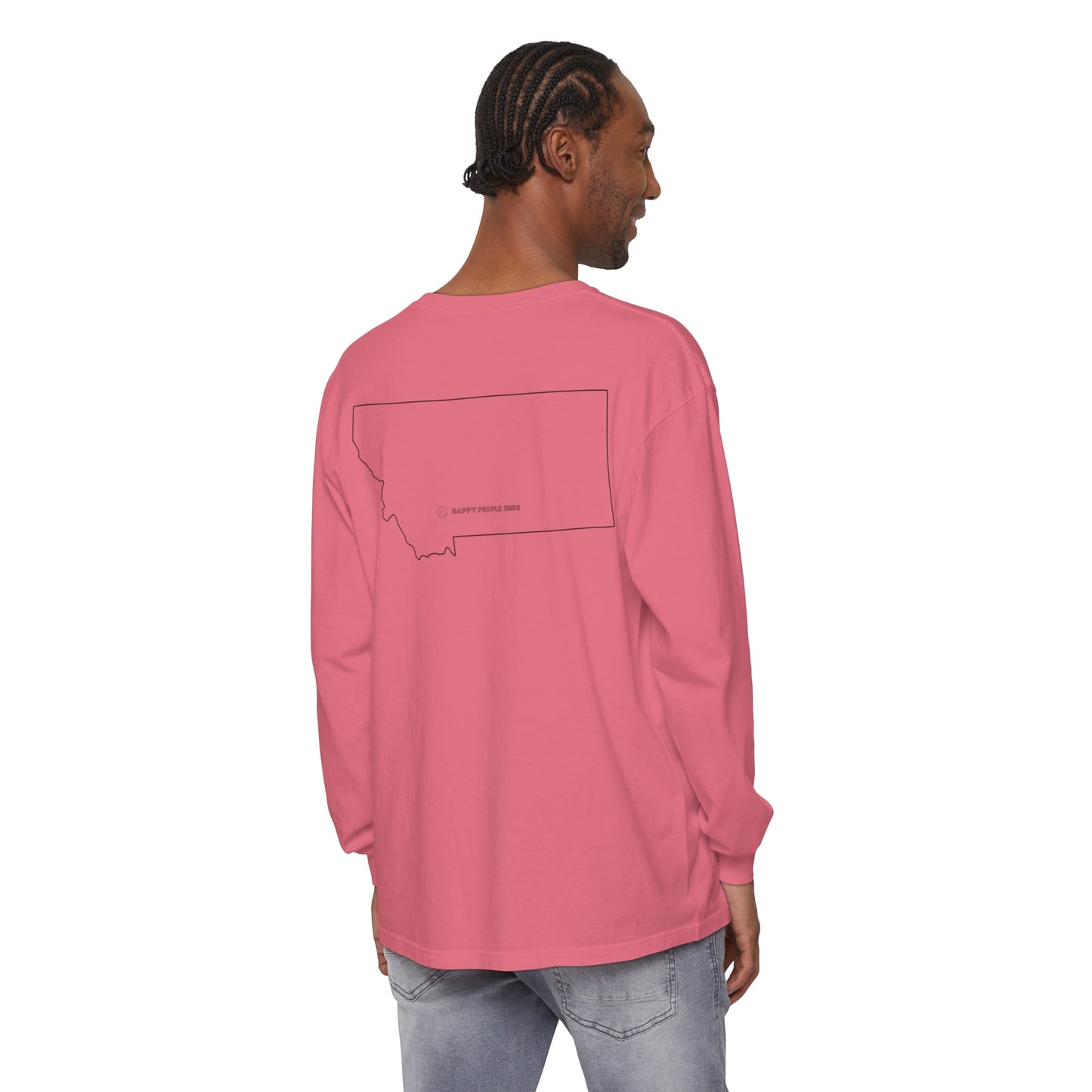 Happy People with Map of TF on back