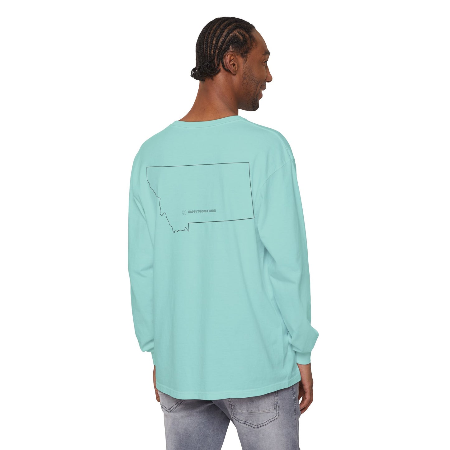 Happy People with Map of TF on back