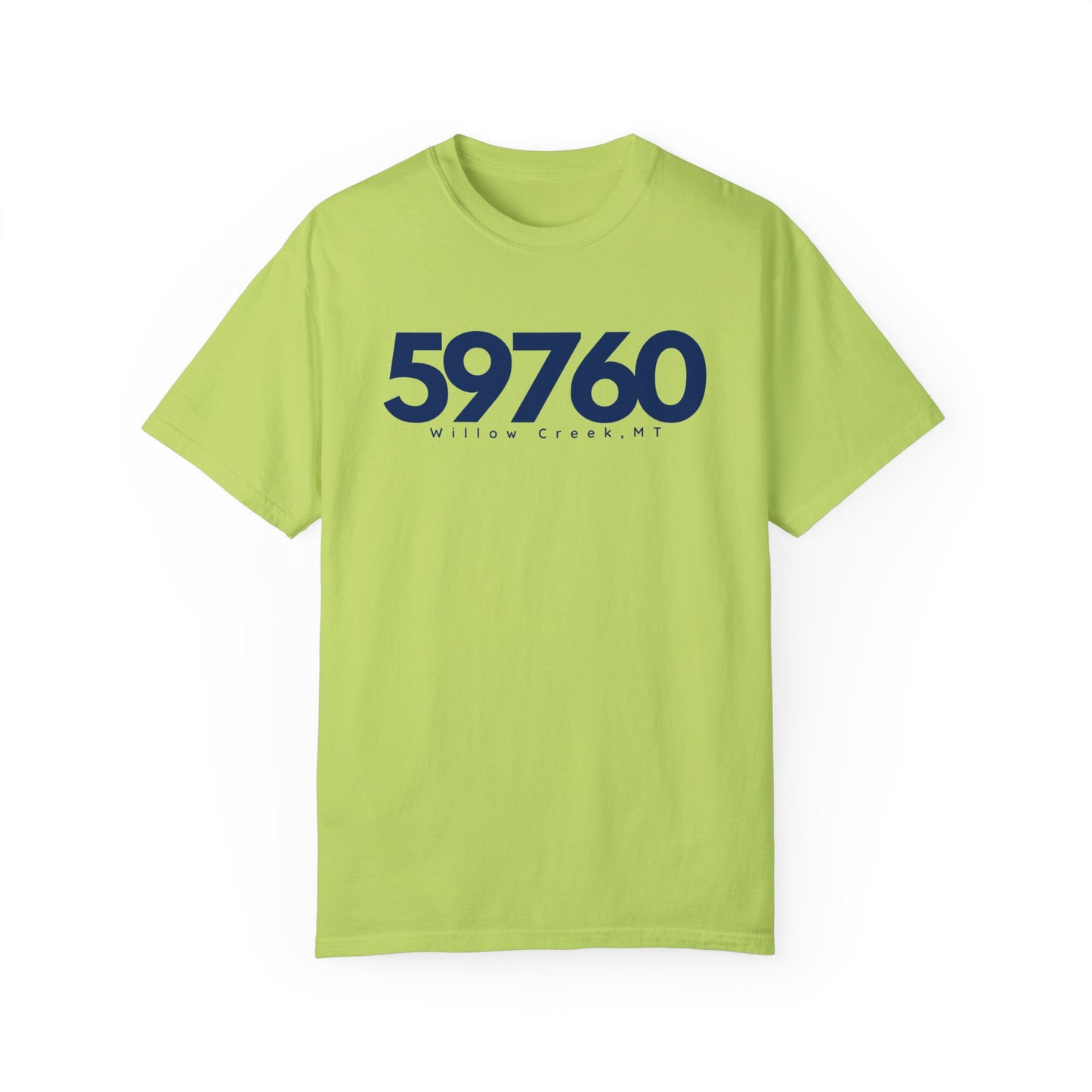 Willow Creek, MT Zipcode Tee (Navy)