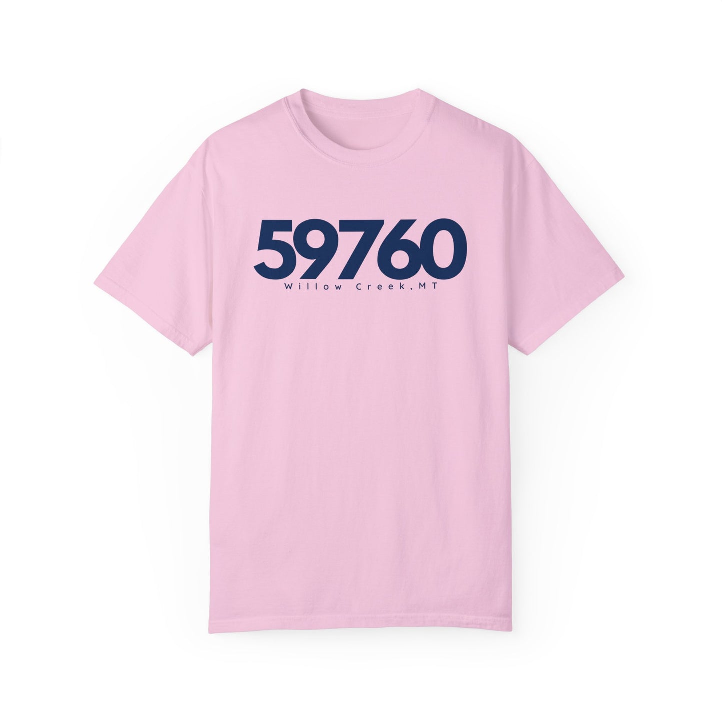 Willow Creek, MT Zipcode Tee (Navy)