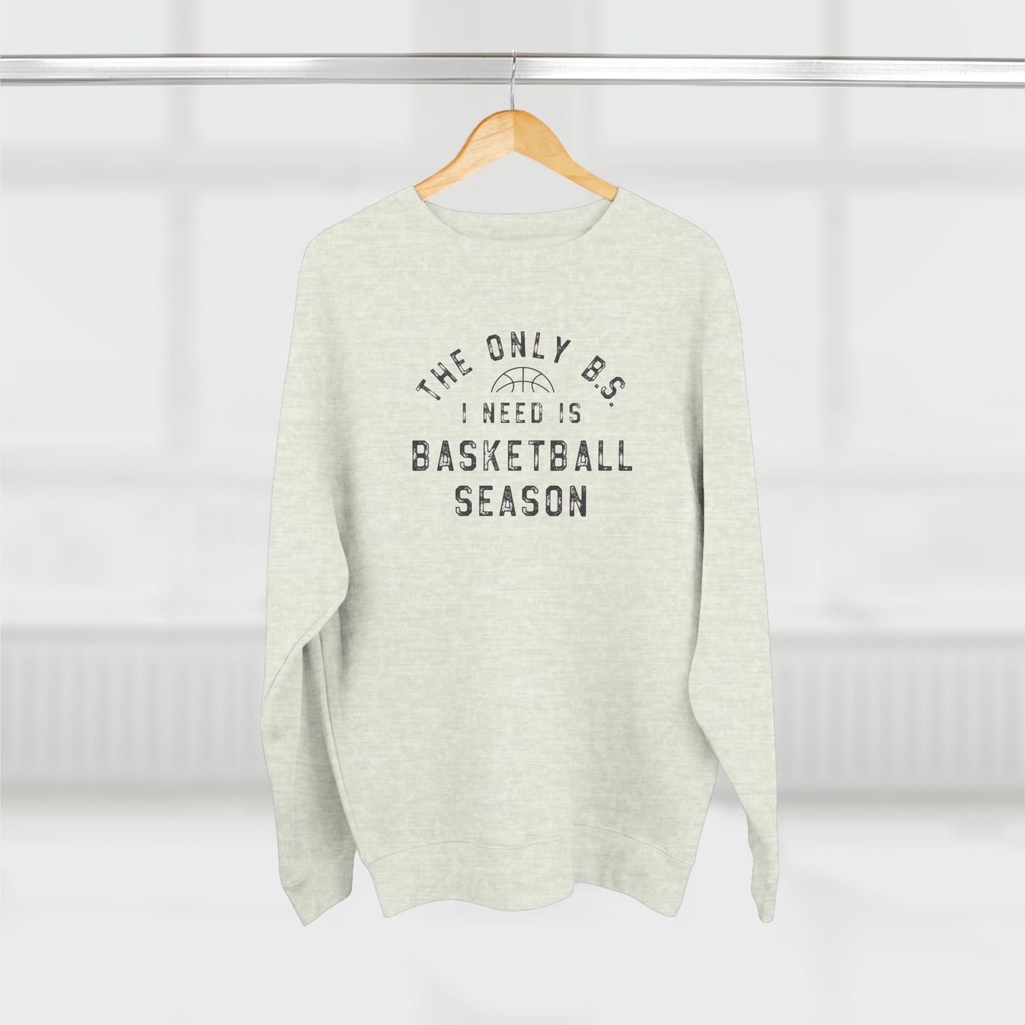 Basketball Season- Unisex Premium Crewneck Sweatshirt