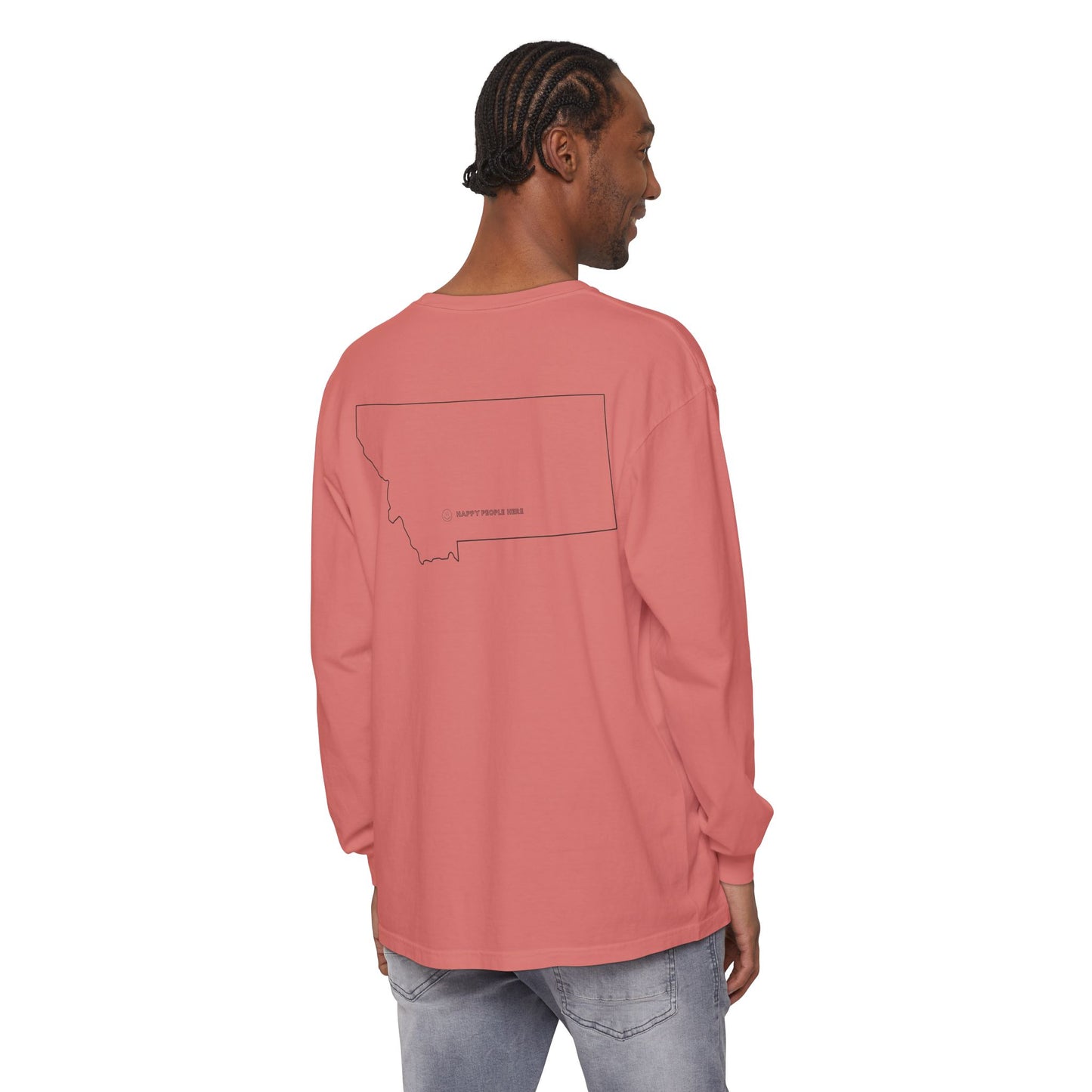 Happy People with Map of TF on back
