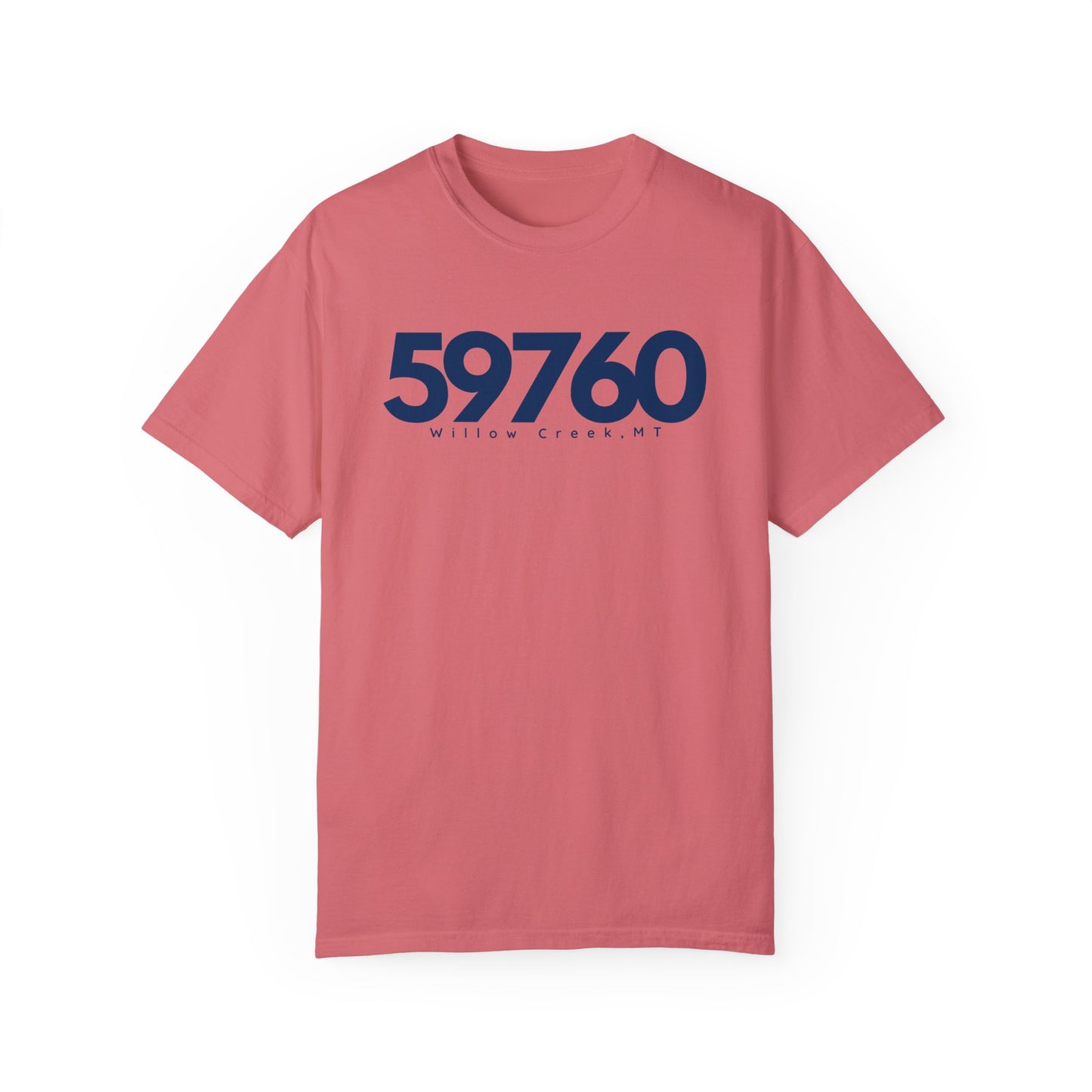 Willow Creek, MT Zipcode Tee (Navy)