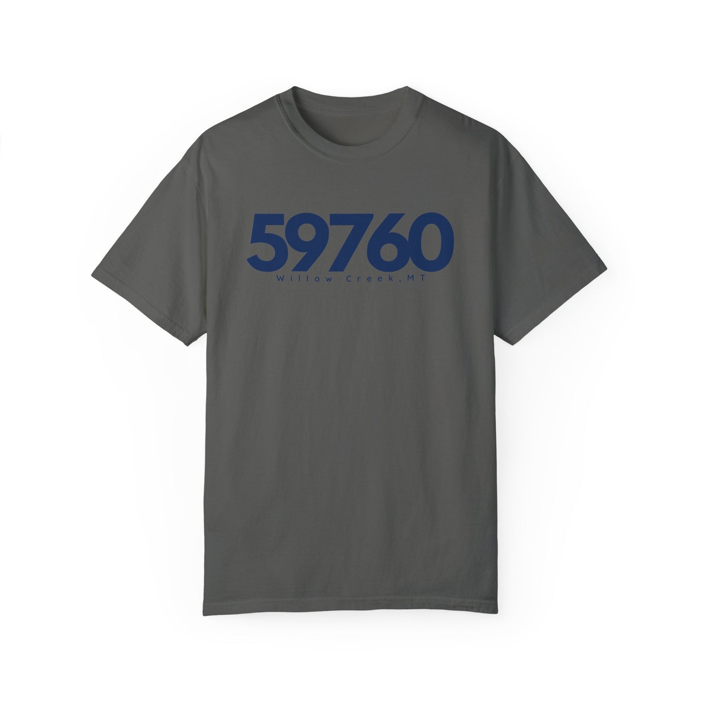 Willow Creek, MT Zipcode Tee (Navy)