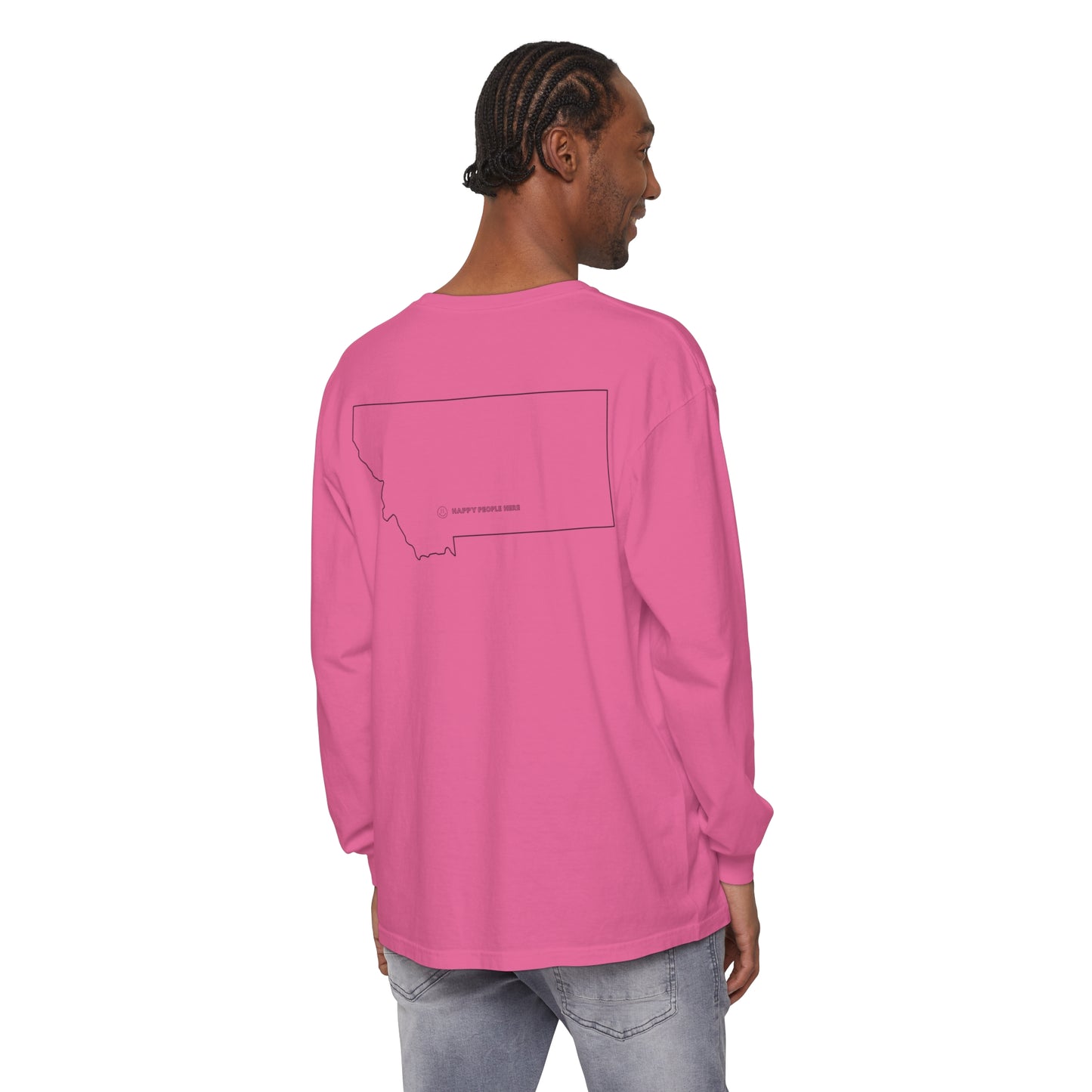 Happy People with Map of TF on back