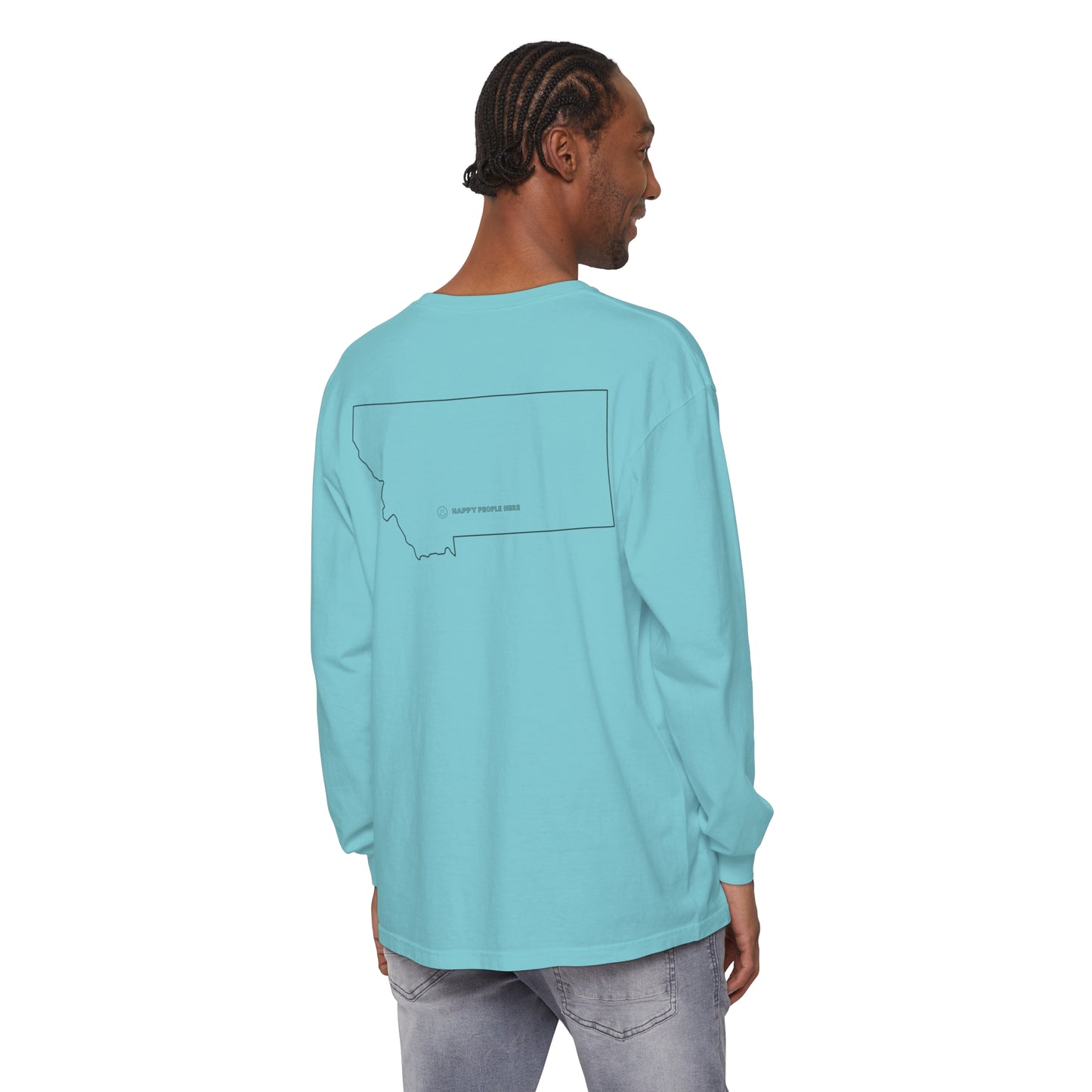 Happy People with Map of TF on back