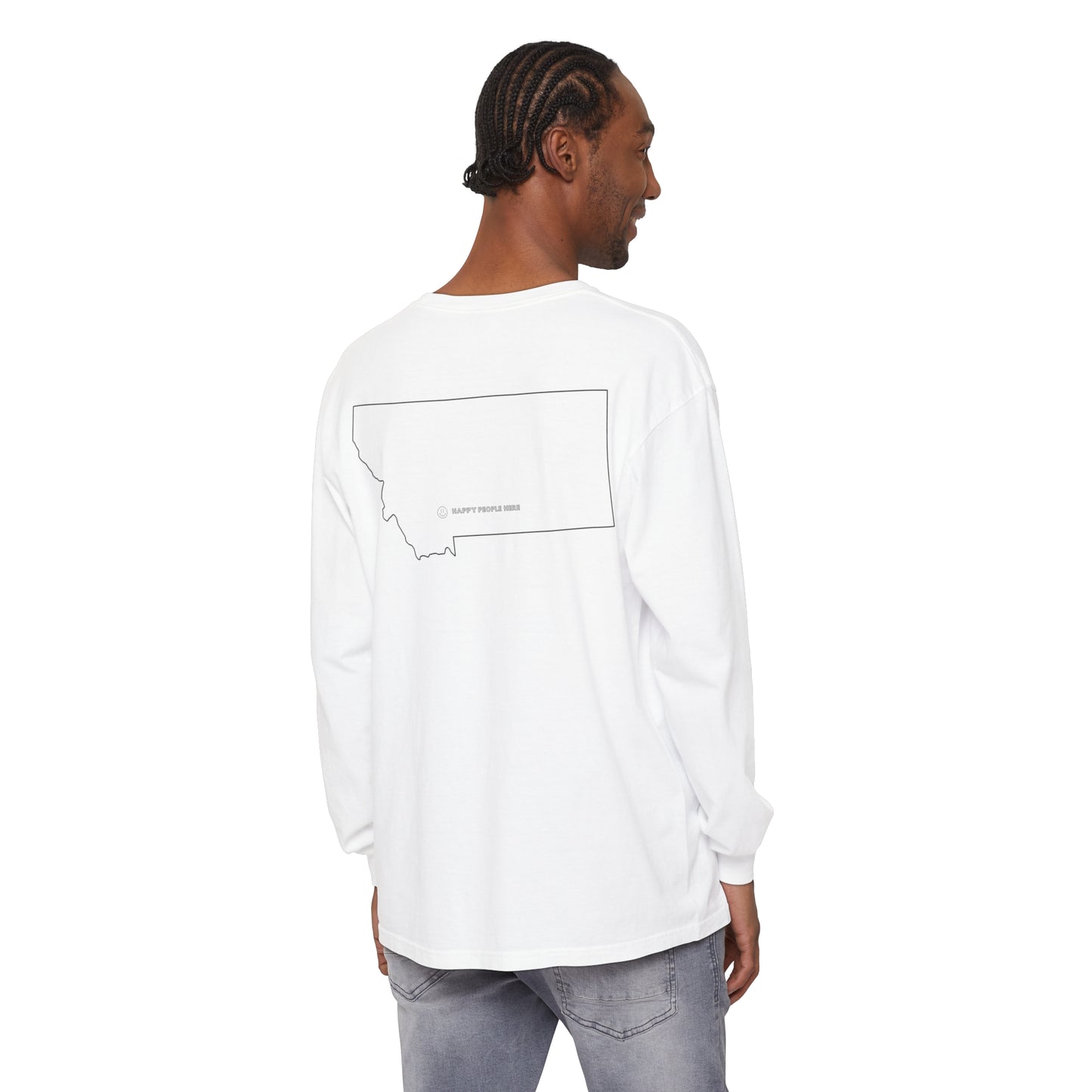 Happy People with Map of TF on back