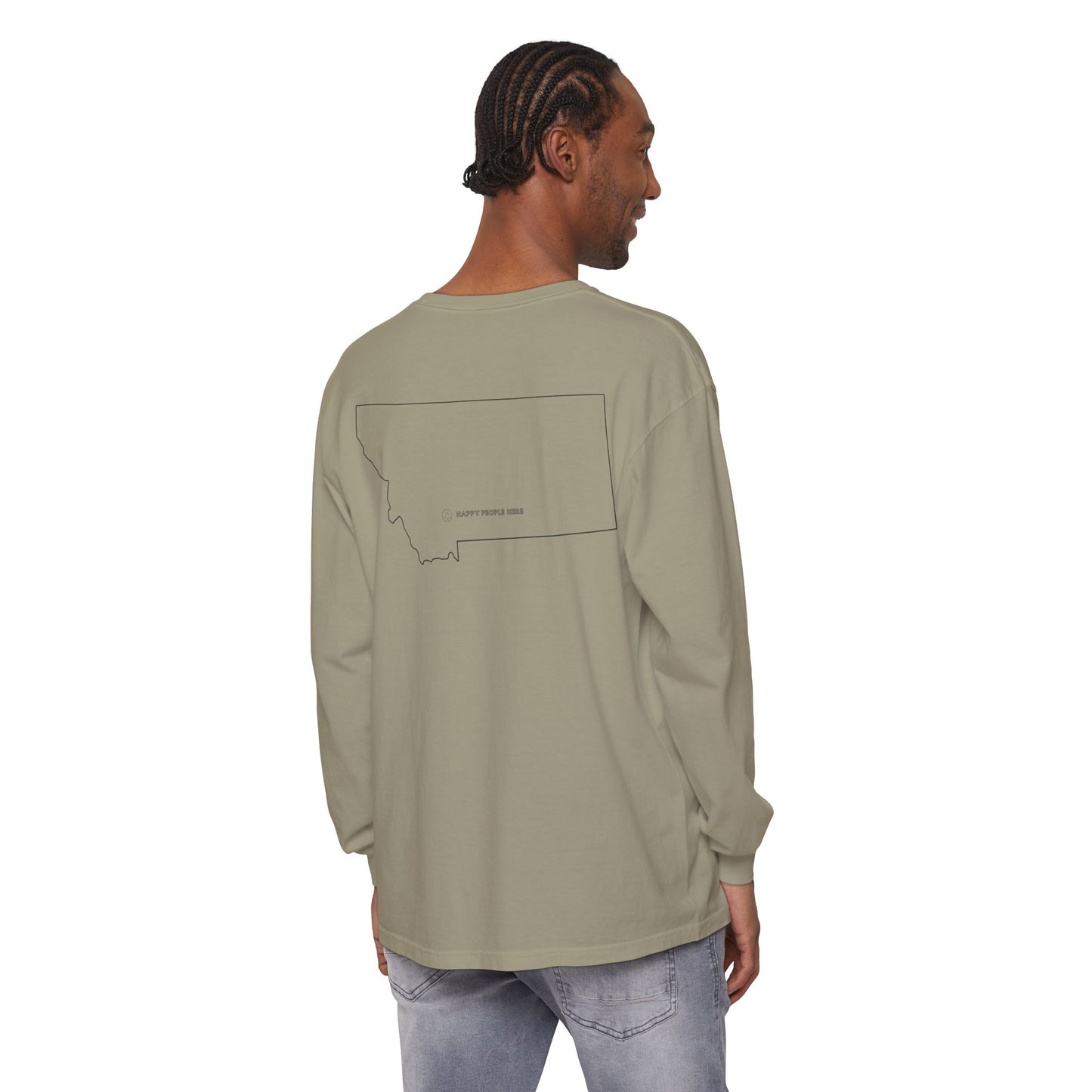 Happy People with Map of TF on back