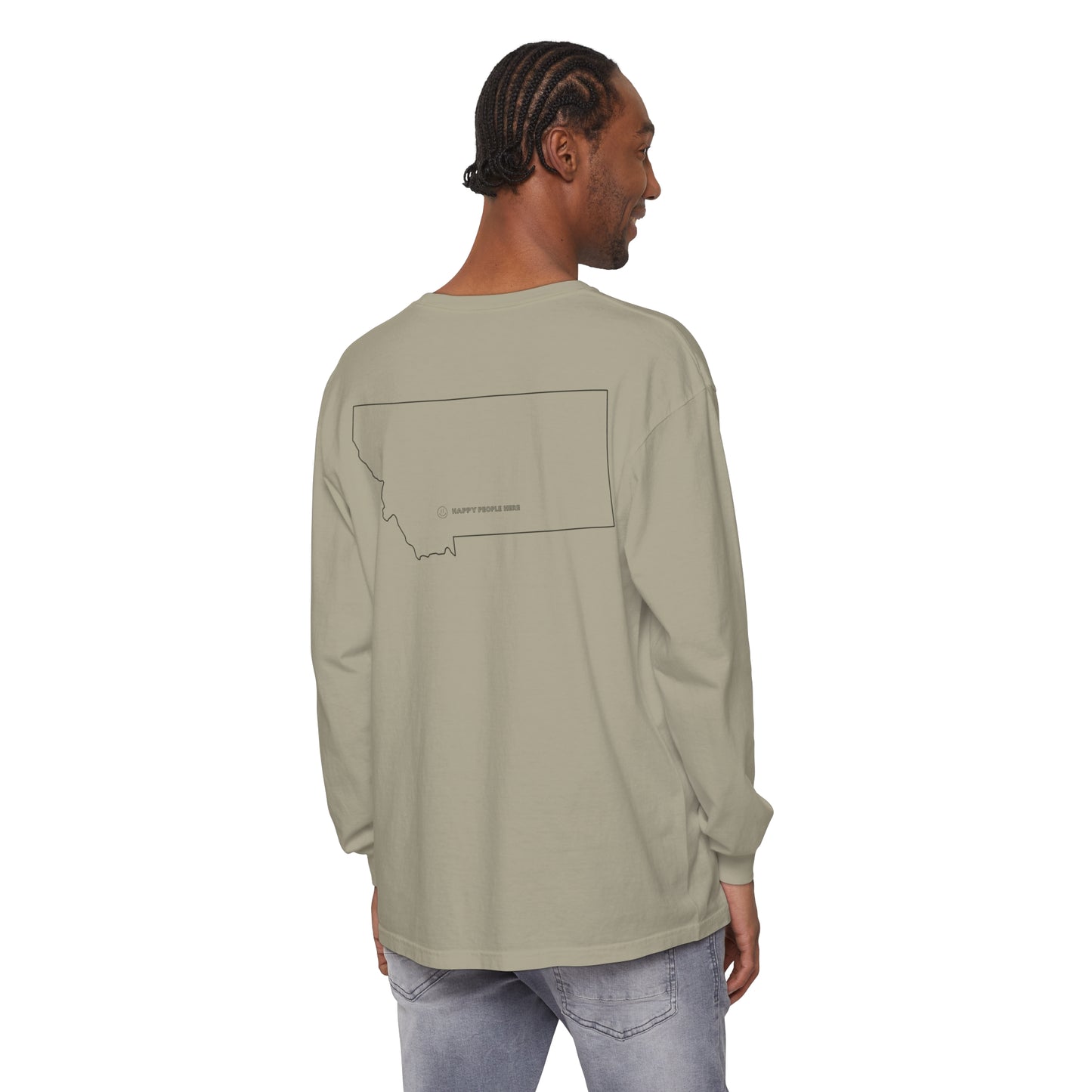 Happy People with Map of TF on back