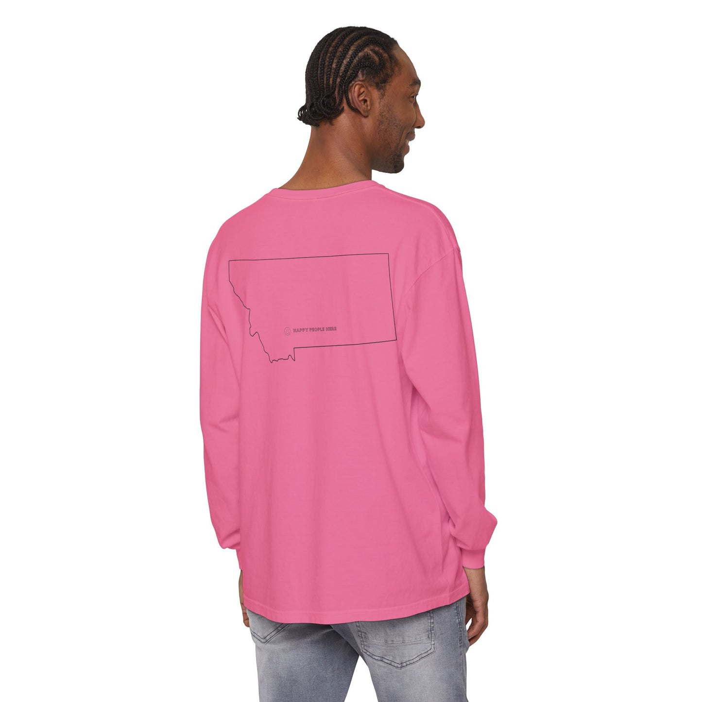 Happy People with Map of TF on back