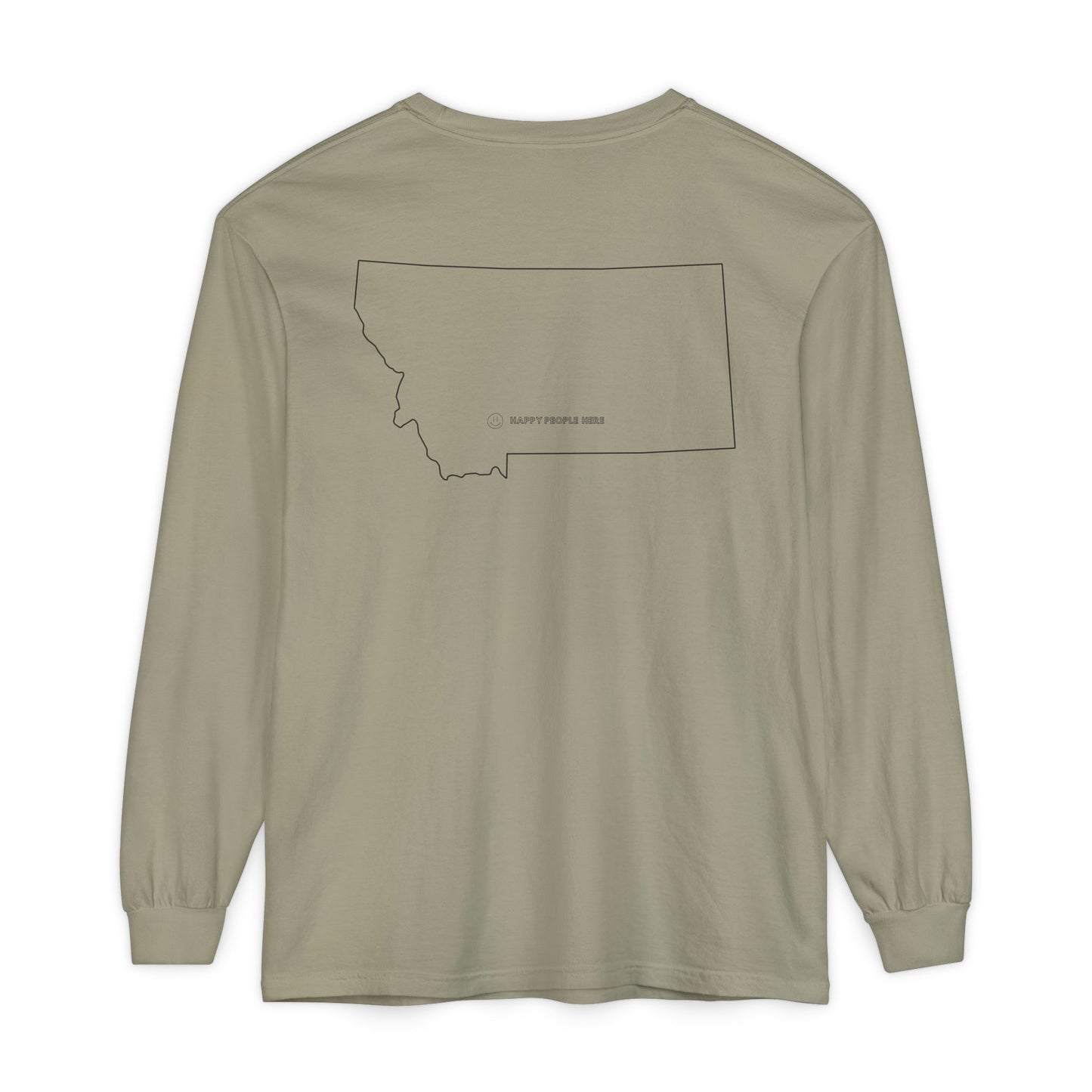 Happy People with Map of TF on back