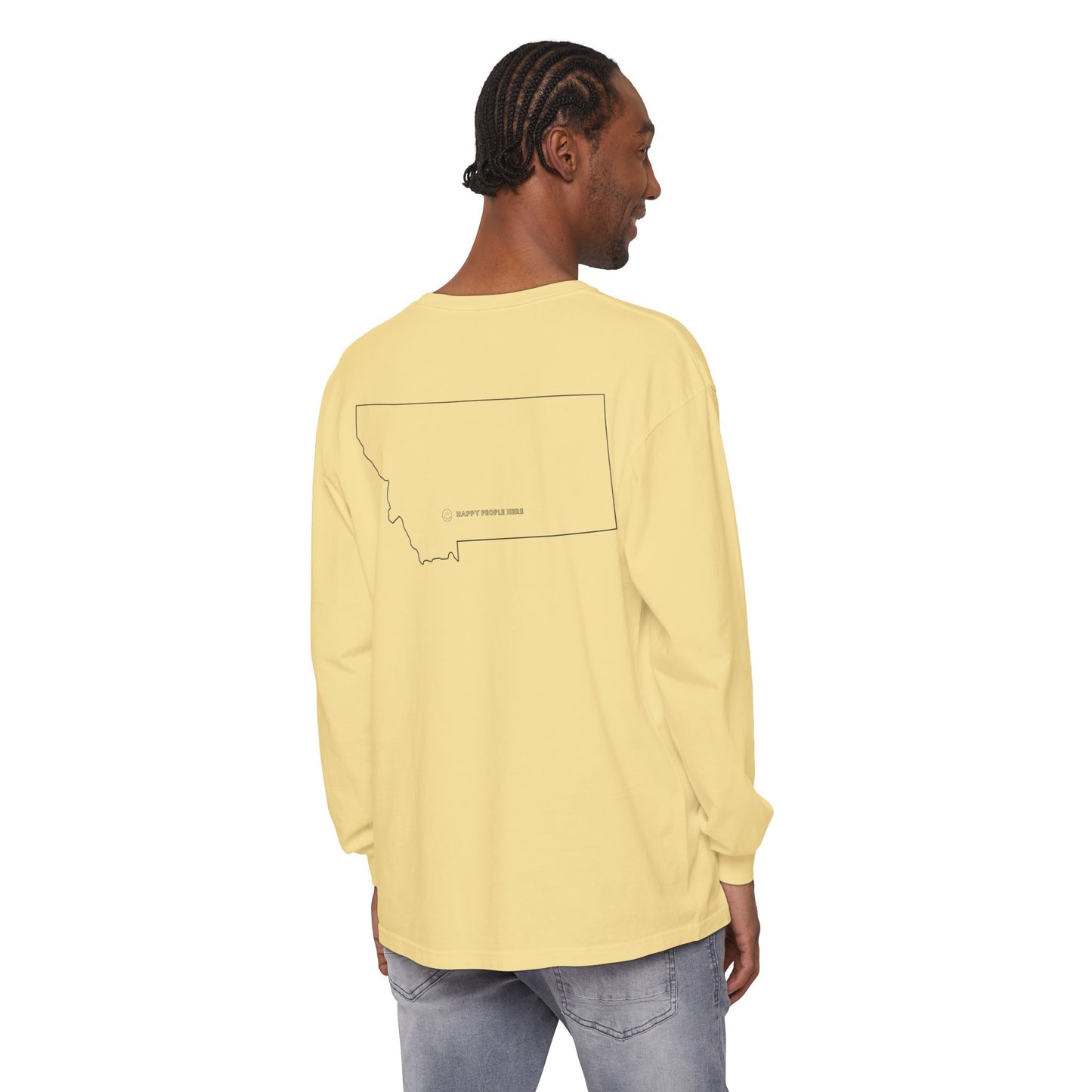 Happy People with Map of TF on back