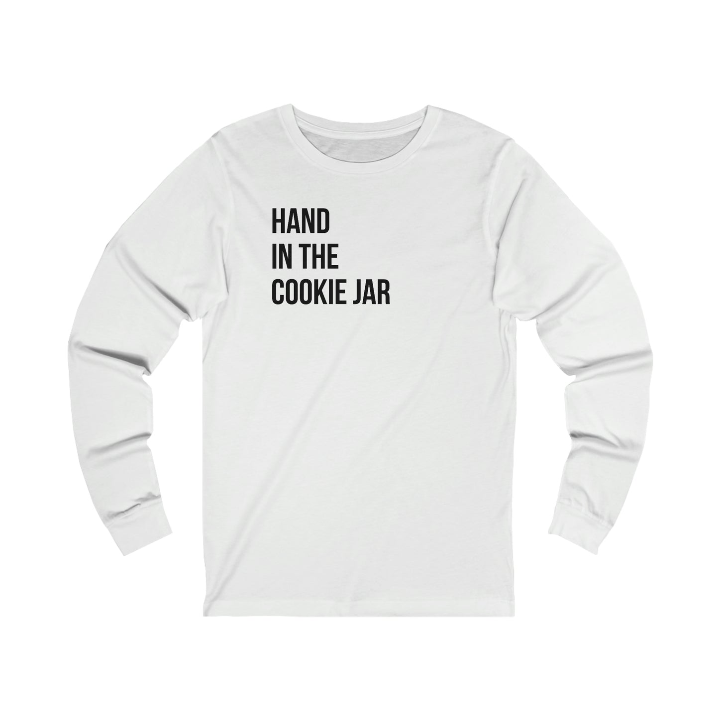 Hand In The Cookie Jar- Unisex Jersey Long Sleeve Tee