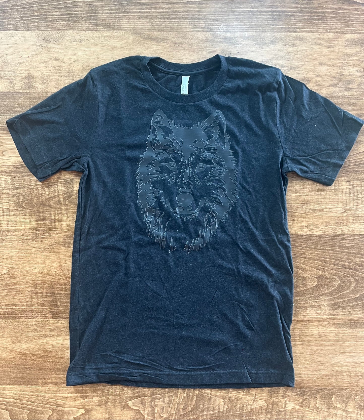 Black Wolf Head Tshirt