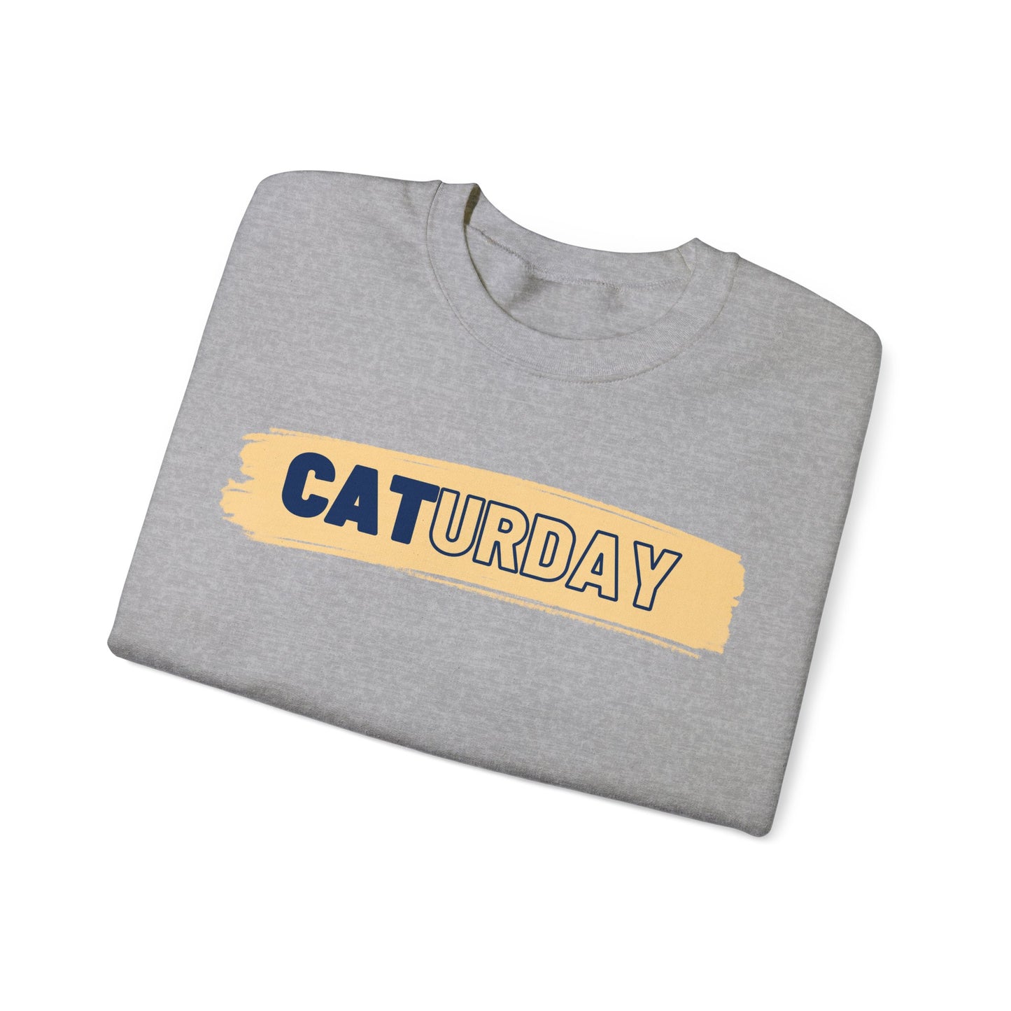 CATURDAY-Unisex Heavy Blend™ Crewneck Sweatshirt