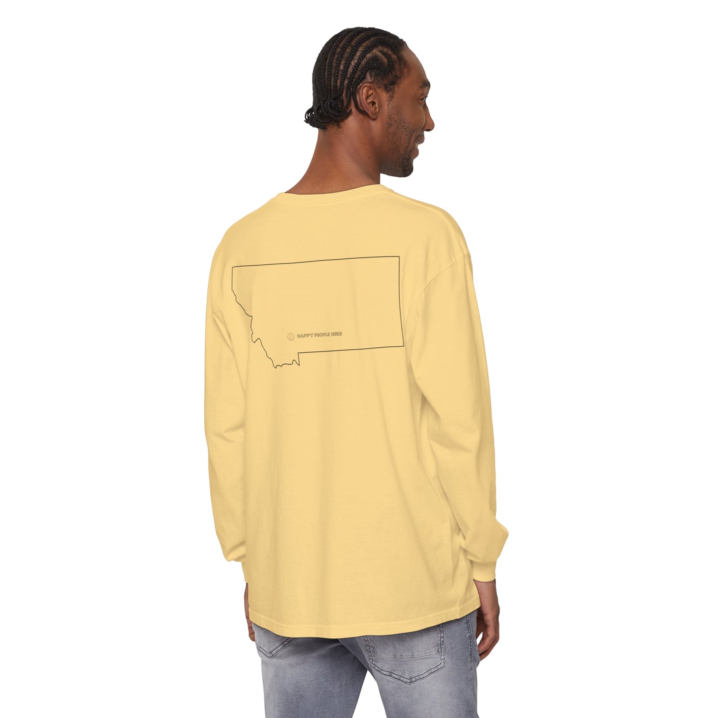 Happy People with Map of TF on back