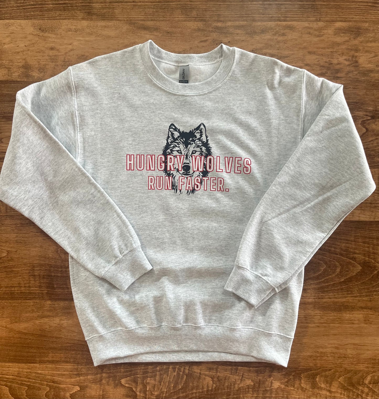 Hungry Wolves are Faster Crewneck