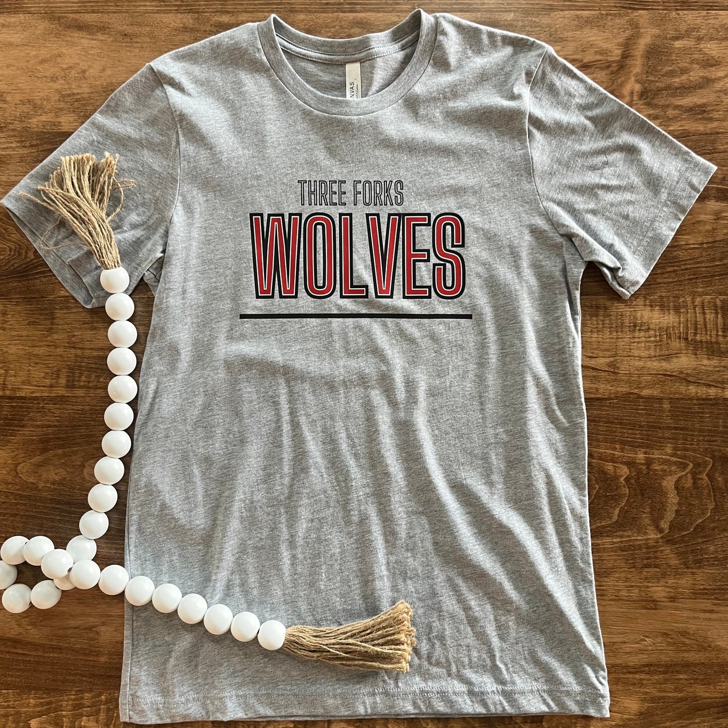 Three Forks Wolves Tee