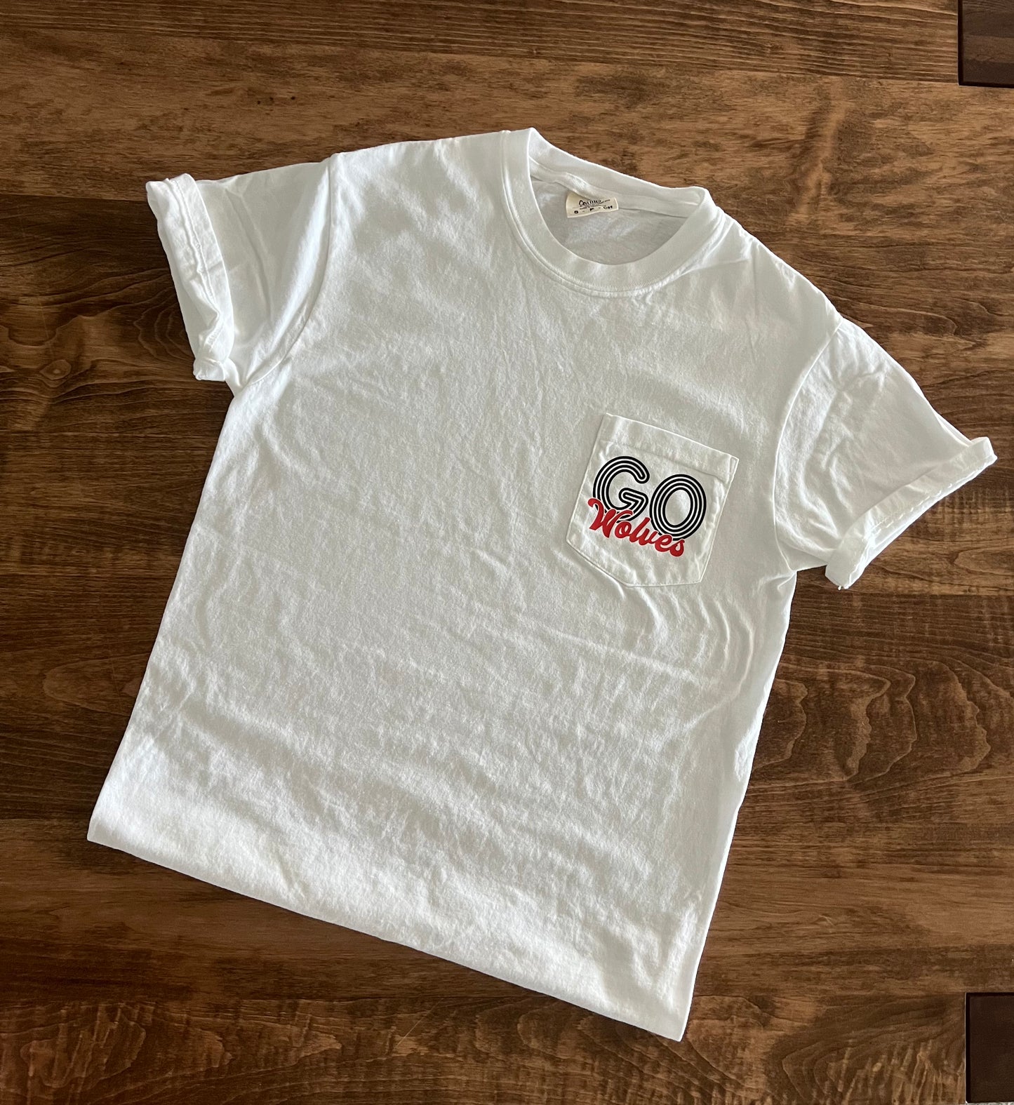 GO Wolves Pocket Tee