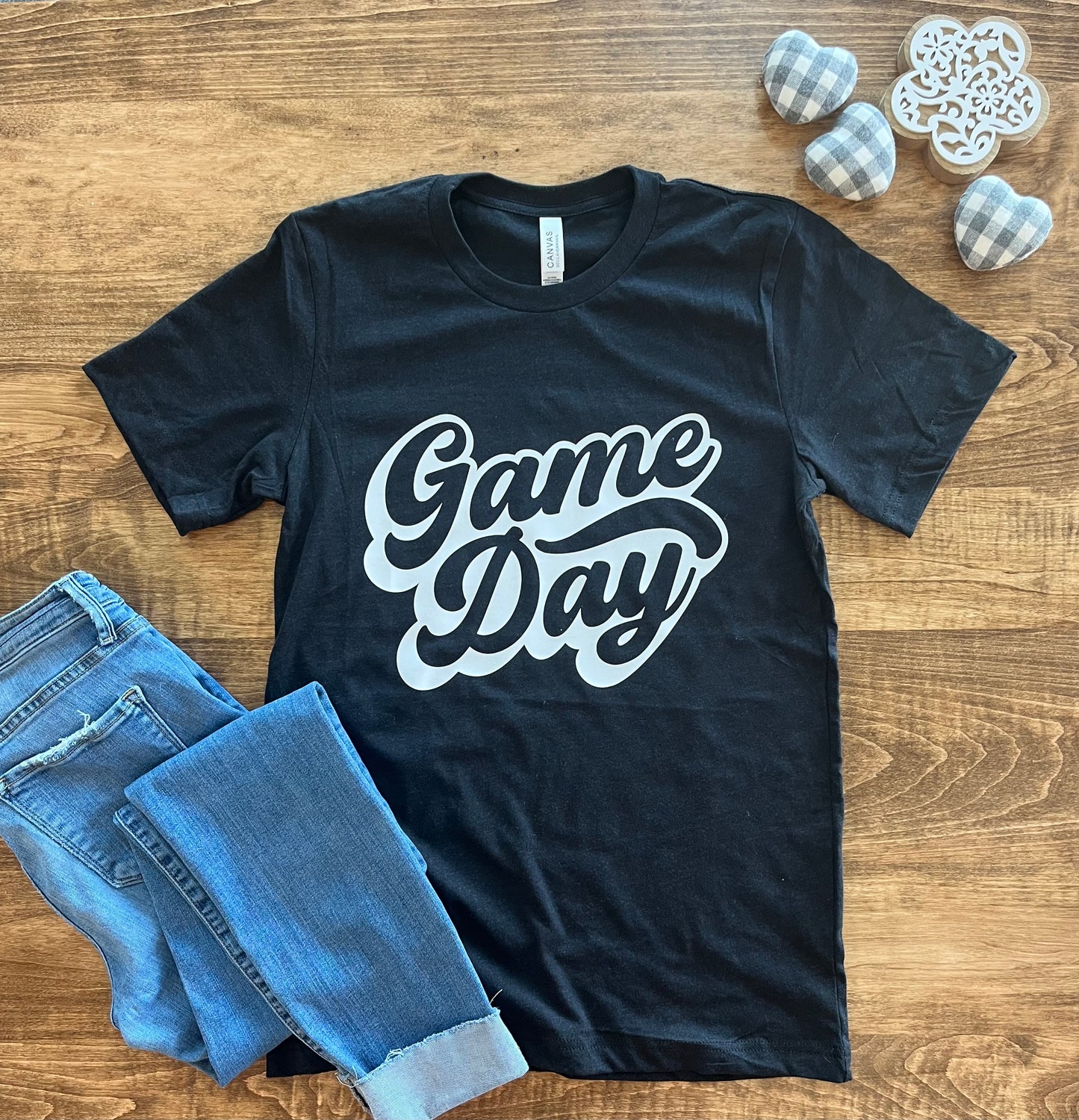 Game Day Tee-Black